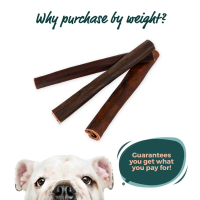 12" Beef Collagen Sticks 2 Pounds | 20-23 Pieces by Bully Sticks Direct