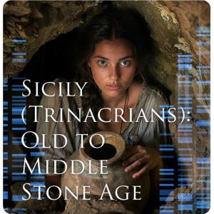 Sicily (Trinacrians) Old to Middle Stone Age - Basic