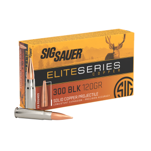 300BLK, 120GR, Elite Hunting Solid Copper