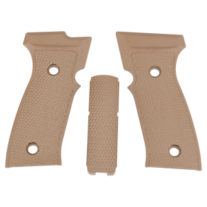 P320 AXG GRIP PANEL SET, G10, COYOTE