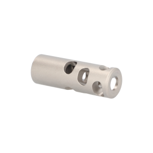 CROSS RIFLE MUZZLE BRAKE - STAINLESS
