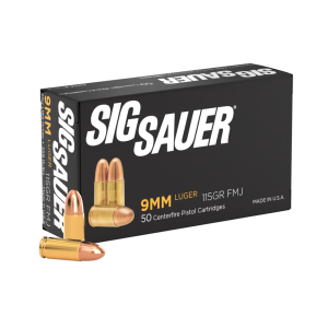 9MM, 115GR, Elite Ball, FMJ