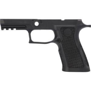 P320 XCARRY 9MM/40/.357 LASER ENGRAVED GRIP MODULE - BLACK, MEDIUM GRIP
