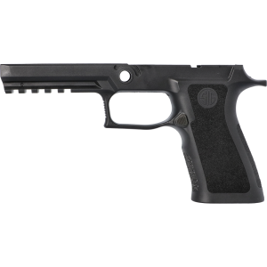 P320 XFULL 9MM/40/.357 GRIP MODULE - BLACK, MEDIUM GRIP (MAGWELL & WEIGHT COMPATIBLE)