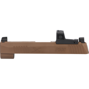 P365-XL 9MM 3.7" SLIDE ASSEMBLY, ROMEOZERO ELITE 3MOA COYOTE BROWN