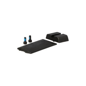 REAR SIGHT ASSY, P320, X-RAY3, SIGHT PLATE, SIGHT SCREWS, BLK