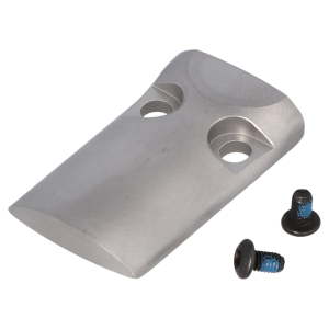 1911 SIGHT PLATE COVER WITH SCREWS - UNFINISHED