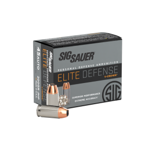 45AUTO, 200GR, Elite V-Crown, JHP