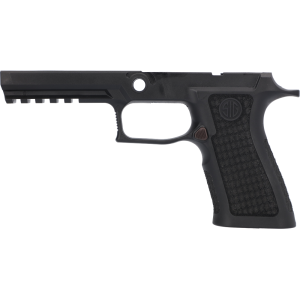 P320 XFULL 9MM/40/.357 LASER ENGRAVED GRIP MODULE - BLACK, MEDIUM GRIP