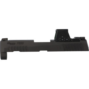 P320 CARRY/COMPACT 9MM 3.9" SLIDE ASSEMBLY, ROMEO-X PRO, BLACK