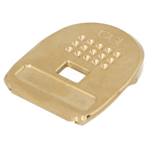 P320 ADDED WEIGHT BRASS MAGAZINE BASEPLATE - GRAYGUNS