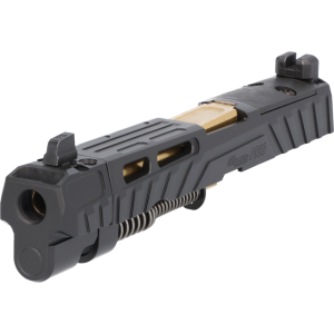 P320 SPECTRE COMP FULL-SIZE 9MM INTEGRATED COMPENSATOR 4.7" COMPLETE SLIDE ASSEMBLY, OPTIC READY, BLACK