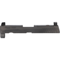 P320 3.9" SLIDE ASSEMBLY, SUPPRESSOR SIGHTS, OPTIC READY - BLK