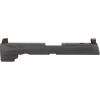 P320 4.7 SLIDE ASSEMBLY, SUPPRESSOR SIGHTS, OPTIC READY - BLK