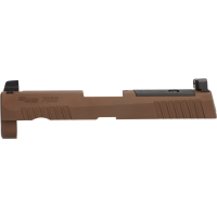 P320 3.9" SLIDE ASSEMBLY, SUPPRESSOR SIGHTS, OPTIC READY - COYOTE BROWN