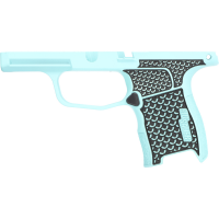 P365 LASER-SCULPTED ROBINS EGG BLUE GRIP MODULE - GRAYGUNS