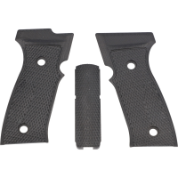 P320 AXG GRIP PANEL SET, G10, BLACK