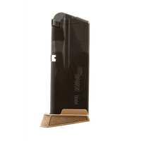 P365 MICRO COMPACT 10RD 9MM COYOTE BROWN MAGAZINE WITH FINGER EXTENSION