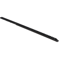 CROSS FULL LENGTH RECEIVER TOP RAIL, PICATINNY, 20 MOA-BLACK