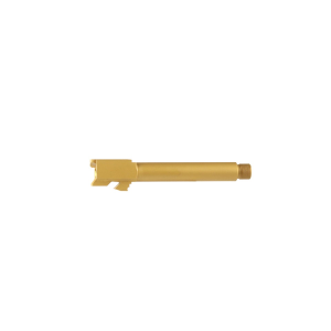 Conversion Barrel for Glock 22 | 9mm | Gold Titanium Nitride (TiN) | Threaded