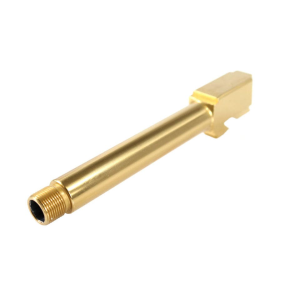 Barrel for Grizzly 101 & Glock 17 | 9mm | Gold Titanium Nitride (TiN) | Threaded