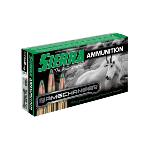 Sierra Ammunition | GameChanger 7mm Remington Magnum | 150 grain Sierra Tipped GameKing | 20rd