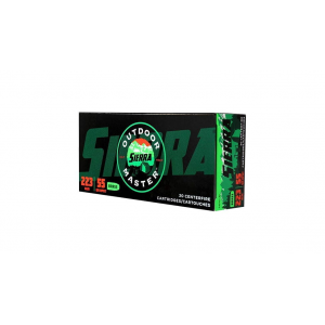 rra Ammunition  Outdoor Master Varminter .223 Remington  55 Grain Hollow Point Boat Tail  20rd Ammo