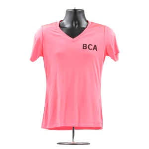 BCA V-Neck Tee | The District Perfect Blend-Pink-XLarge