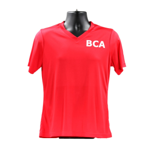 BCA V-Neck Tee | Team 365(R) V-neck-Red-Medium