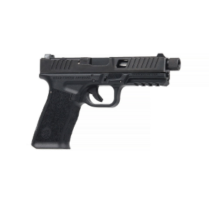 BC101  BCA Grizzly  Window Cut 9mm Handgun  9mm 416R SS Black Nitride Black Wolf Fluted Threaded Barrel  116 Twist  171 Capacity