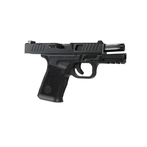 BC102  BCA Grizzly Compact  Window Cut 9mm Handgun  9mm 416R SS Black Wolf Fluted Barrel  116 Twist  151 Capacity