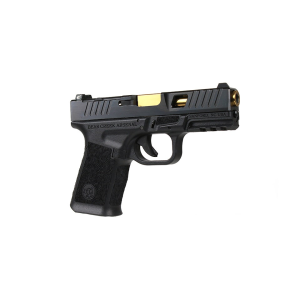 BC102  BCA Grizzly Compact  Window Cut 9mm Handgun  9mm Gold Titanium Nitride TiN Barrel  116 Twist  151 Capacity