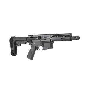 Bear Creek Arsenal BC-15 | .300 Blackout Pistol with Brace | 6" Parkerized Heavy Barrel | 1:8 Twist | Pistol Length Gas System | 5" MLOK | No Magazine - $524.99 at Bear Creek Arsenal