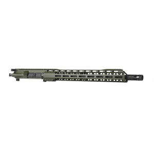BC-15 | 5.56 NATO ODG Cerakote Upper | 16" Parkerized M4 Barrel | 1:8 Twist | Carbine Length Gas System| Talon 15" MLOK Split Rail | with BCG & Charging Handle