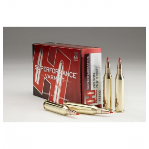 nady Superformance .243 Winchester Ammunition 20 Rounds V-MAX 75 Grain Ammo