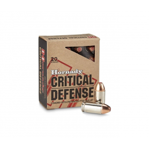 nady Critical Defense .45 ACP Ammunition 20 Rounds FTX HP 185 Grain Ammo