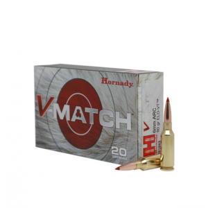 nady V-Match 6mm ARC Ammunition 20 Rounds ELD-VT 80 Grain Ammo