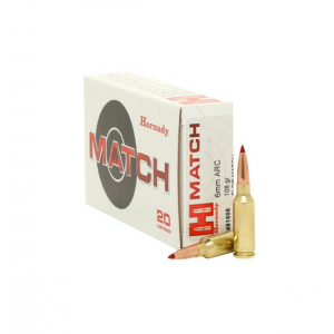 nady Match 6mm ARC Ammunition 20 Rounds ELD Match 108 Grain Ammo