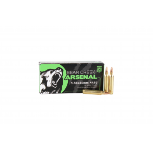 r Creek Arsenal  5.56 FMJ Boat Tail Ammunition  55 Grain  20 Rounds Ammo