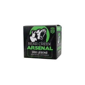 r Creek Arsenal  .350 Legend Round Nose Ammunition  147 Grain  20 Round Box Ammo