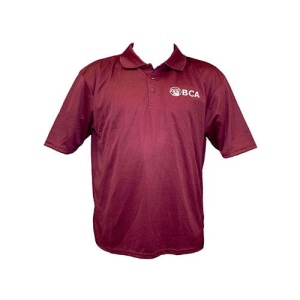 BCA Collared Dry Fit Shirt|Maroon