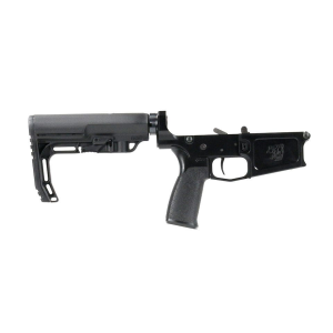Bear Creek Arsenal BC-10 | Multi-caliber Complete Billet Lower Assembly | Black Anodized | MFT BattleLink Stock & Grip | 3 lb Trigger - $479.99 at Bear Creek Arsenal