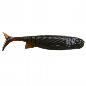 Image of Savage Gear Duratech Minnow Swimbait | Green Pumpkin; 3 1/2 in.