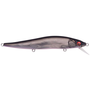 Image of Megabass Vision Oneten Jerkbait | Mat Deadly Black; 4 1/3 in.