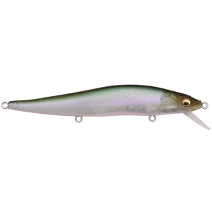 Image of Megabass Vision Oneten Jerkbait | Mat Emerald Shad; 4 1/3 in.