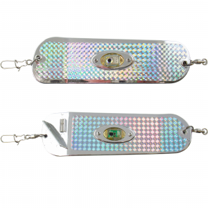 Image of Pro-Troll ProChip ProFlash Lighted Fin Flasher | Chrome; 11 in.