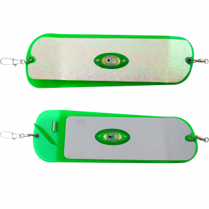 Image of Pro-Troll ProChip ProFlash Lighted Fin Flasher | Glow Green; 11 in.