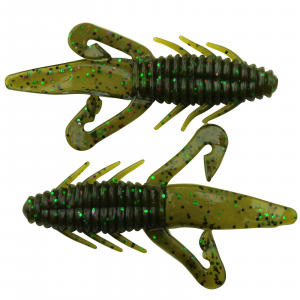 Image of Gene Larew Biffle Bug Jr. | Green Pumpkin Candy; 3.5 in.