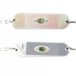 Image of Pro-Troll ProChip ProFlash Lighted Fin Flasher | Glow White; 8 in.