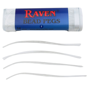 Image of Raven Bead Pegs